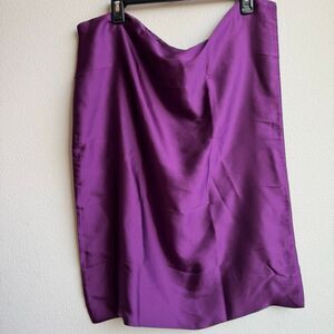 INSSL Home Fibre Mulberry Silk Pillow Case Hair Anti Aging Deep Purple 20 x 26